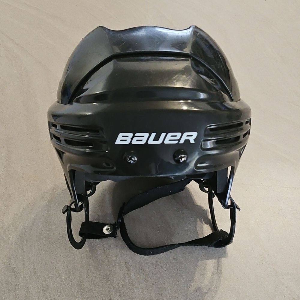 Bauer Jet Black Ice Hockey Helmet